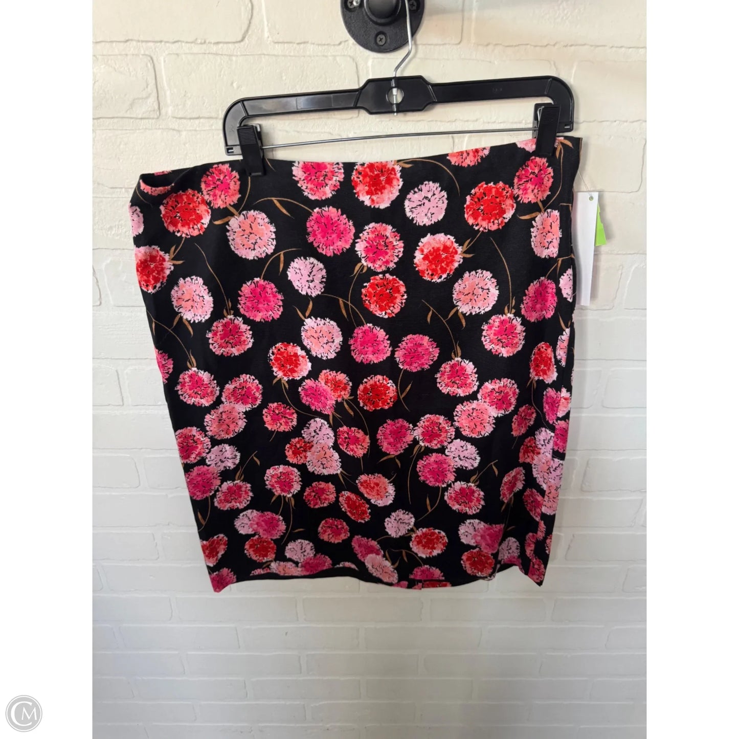 Skirt Mini & Short By Talbots In Black & Pink, Size: 16