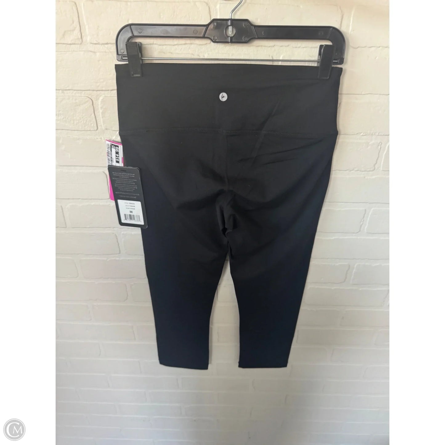 Athletic Capris By 90 Degrees By Reflex In Black, Size: 8