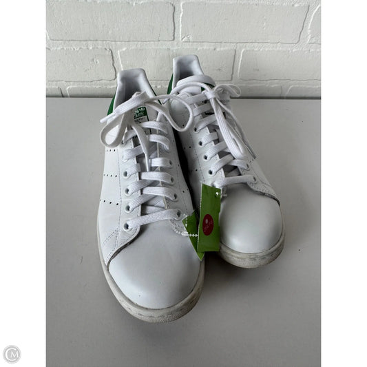 Shoes Sneakers By Adidas In Green & White, Size: 8.5