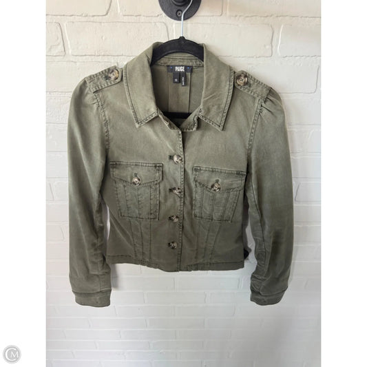 Jacket Other By Paige In Green, Size: Xs