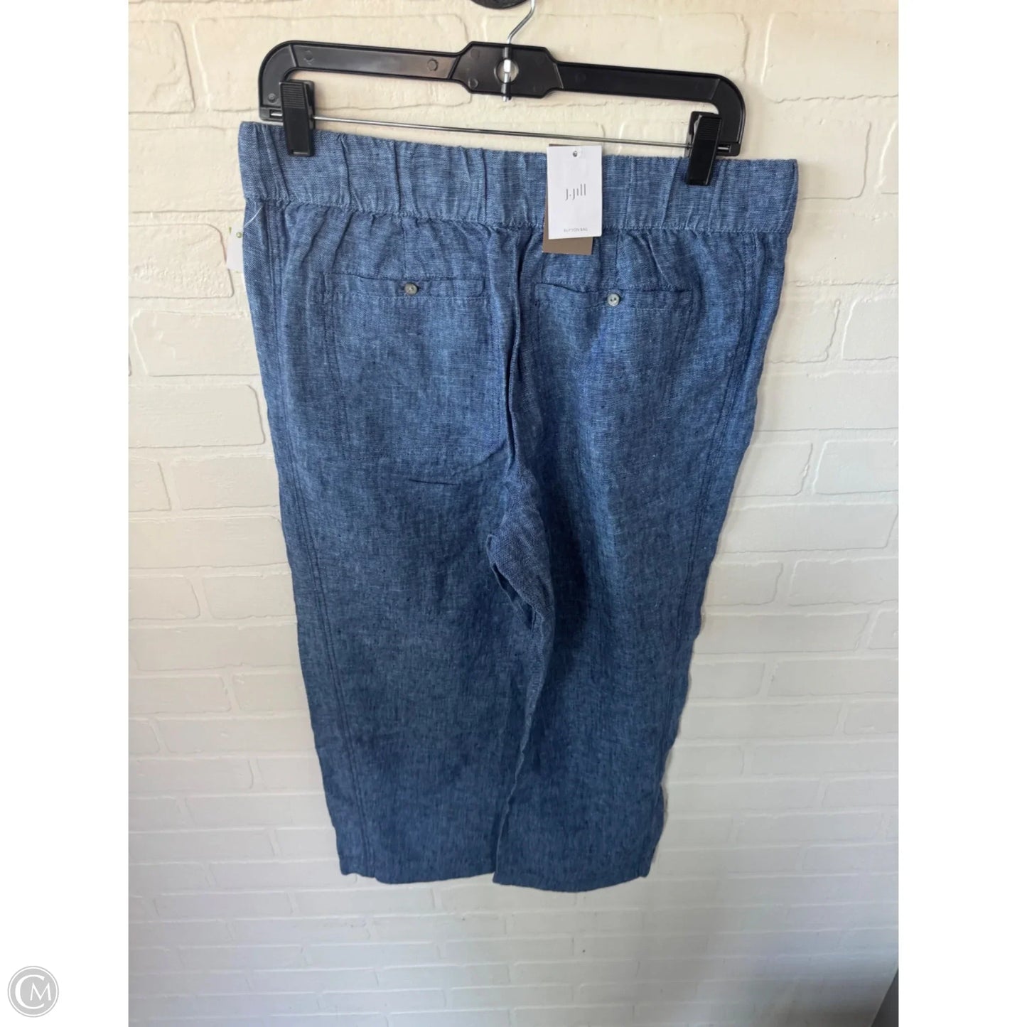Pants Linen By Pure Jill In Blue, Size: 4