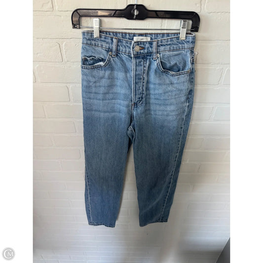 Jeans Straight By H&m In Blue Denim, Size: 2