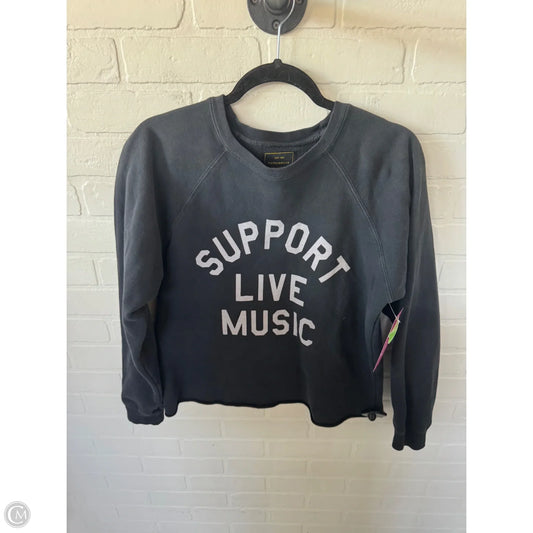 Sweatshirt Crewneck By Cma In Grey, Size: S