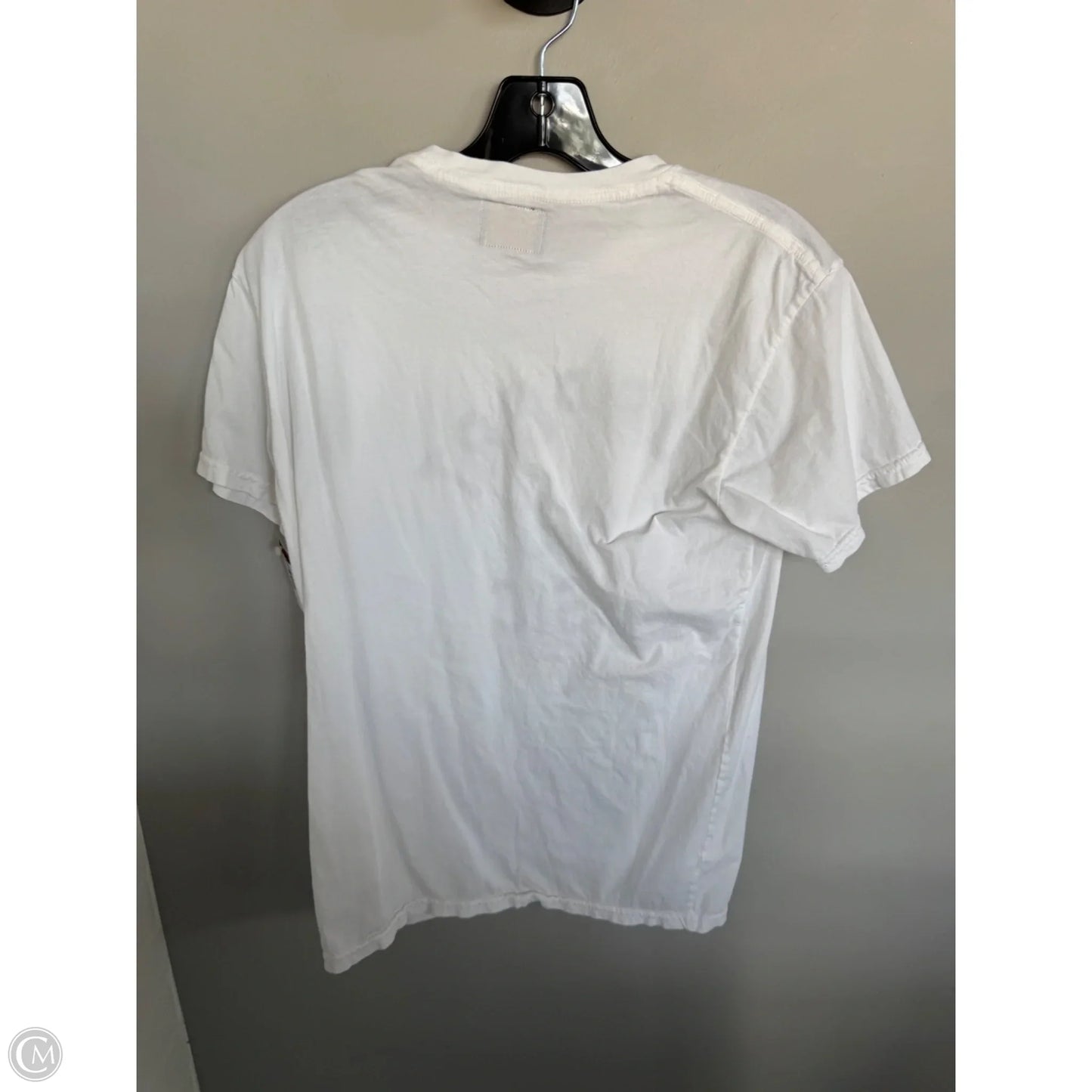 Top Short Sleeve Basic By Cma In White, Size: S