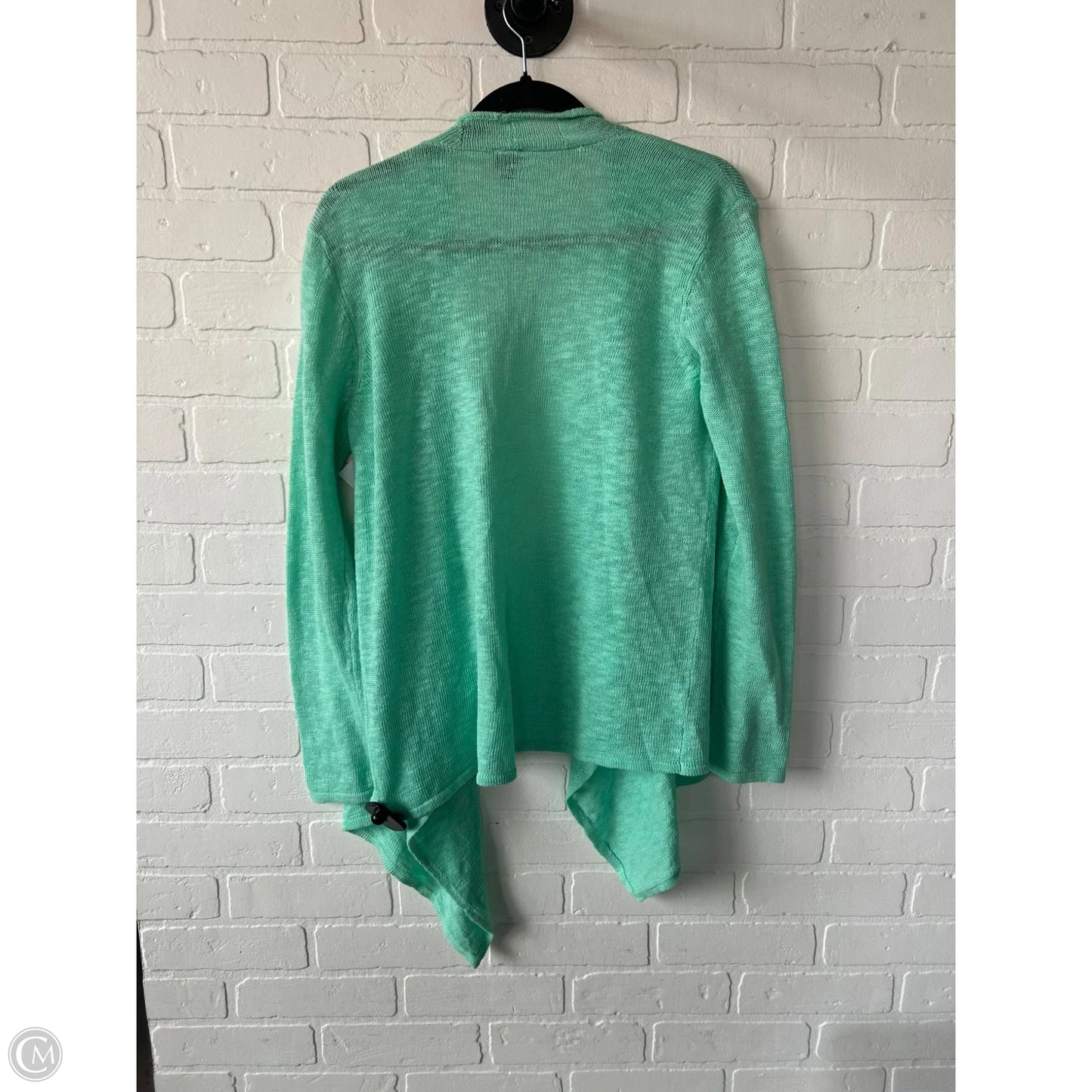 Sweater Cardigan By Rafaella In Green, Size: S