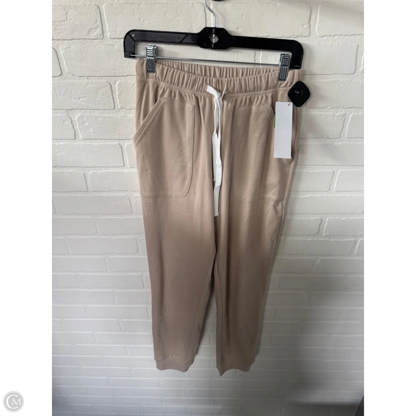 Lounge Set Pants By Clothes Mentor In Tan, Size: S