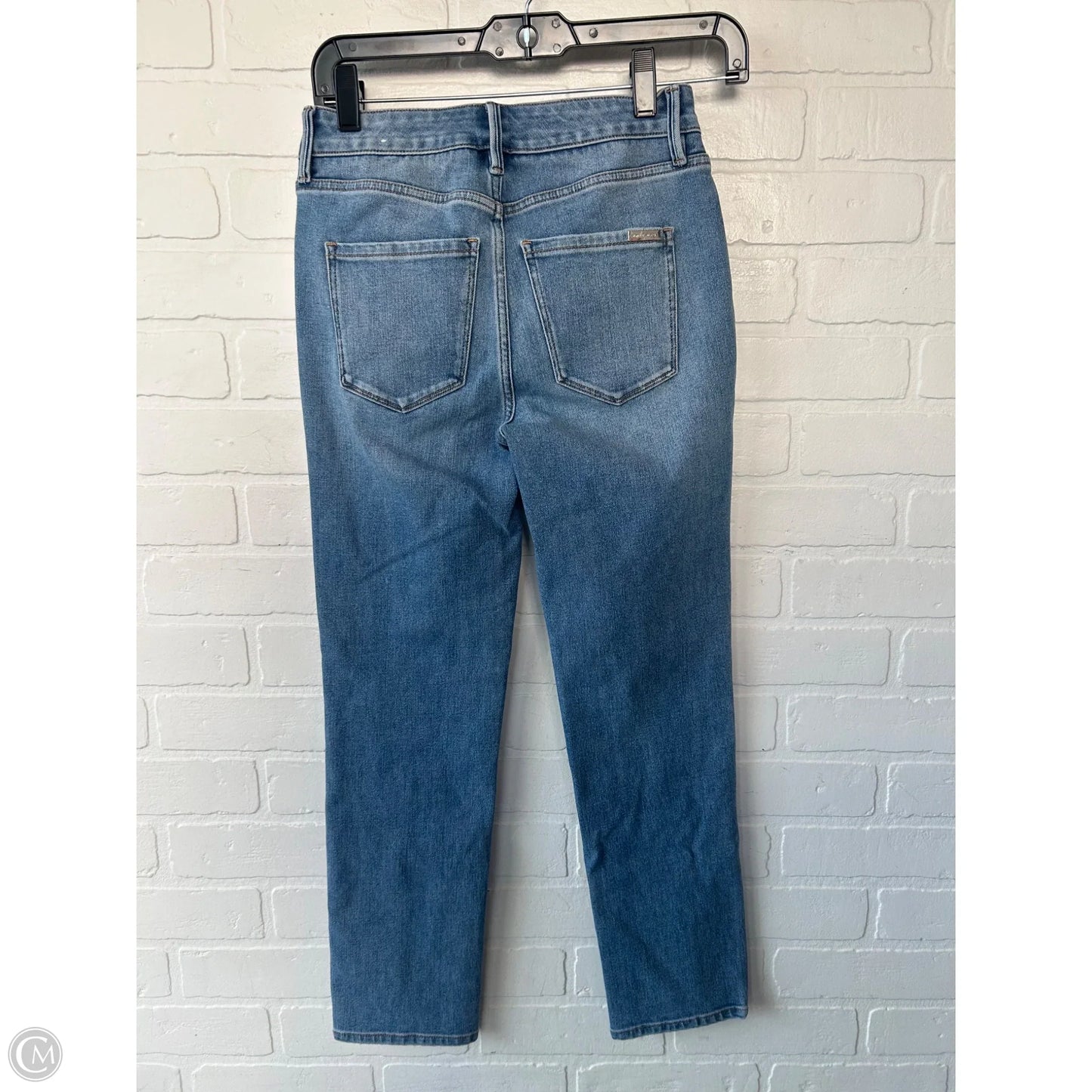Jeans Cropped By White House Black Market In Blue Denim, Size: 0
