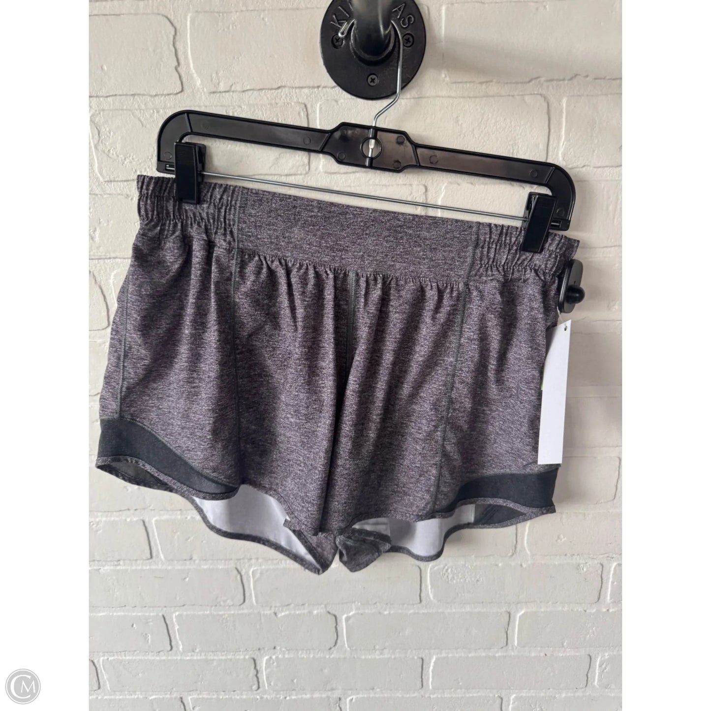 Athletic Shorts By Lululemon In Grey, Size: 10