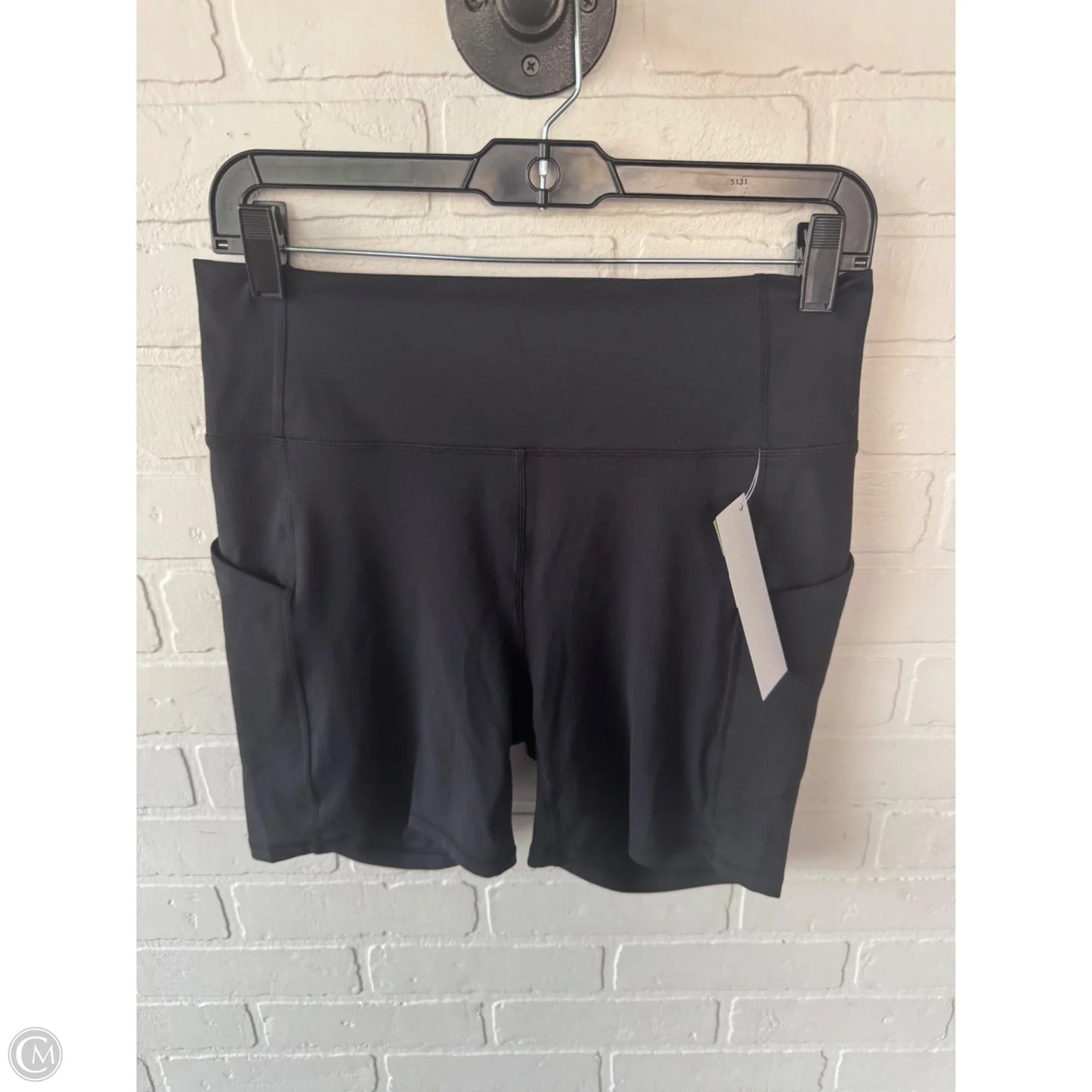 Athletic Shorts By Fabletics In Black, Size: 12