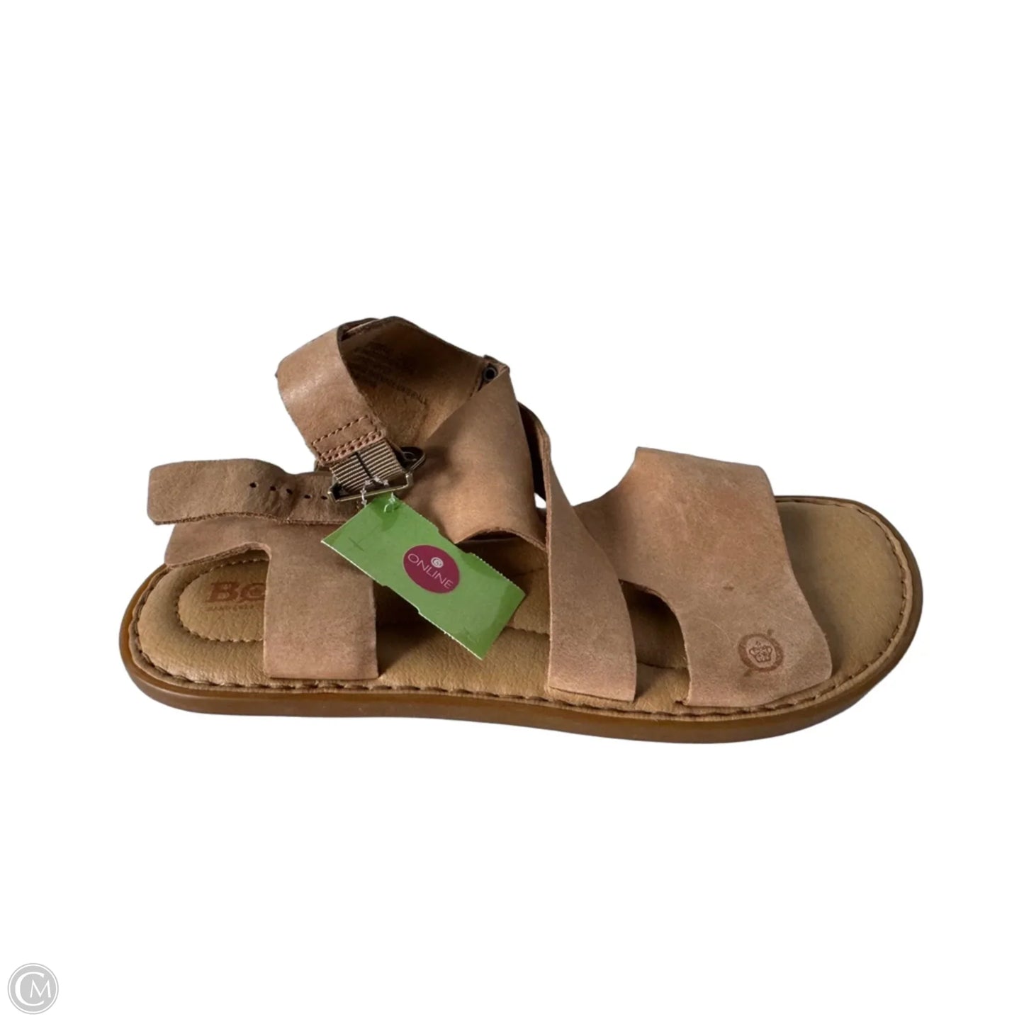 Sandals Flats By Born In Tan, Size: 8