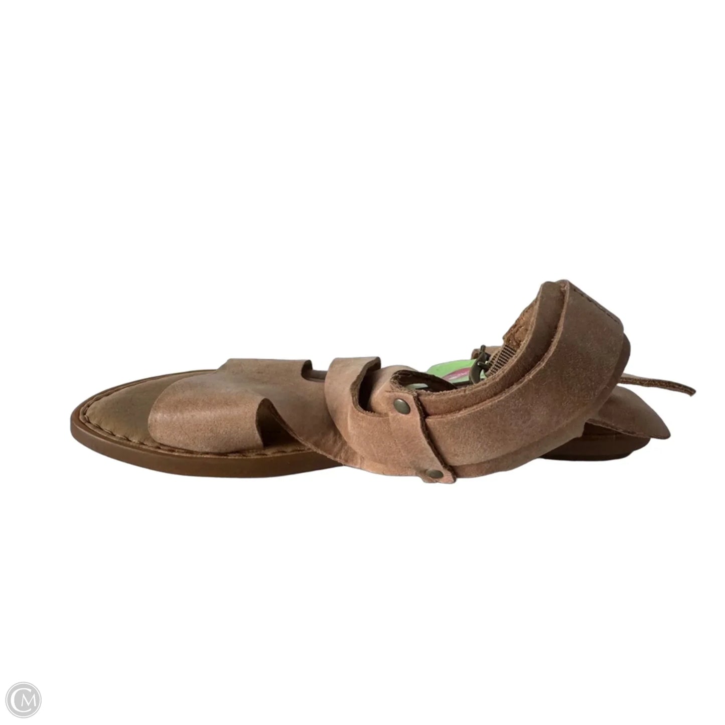 Sandals Flats By Born In Tan, Size: 8