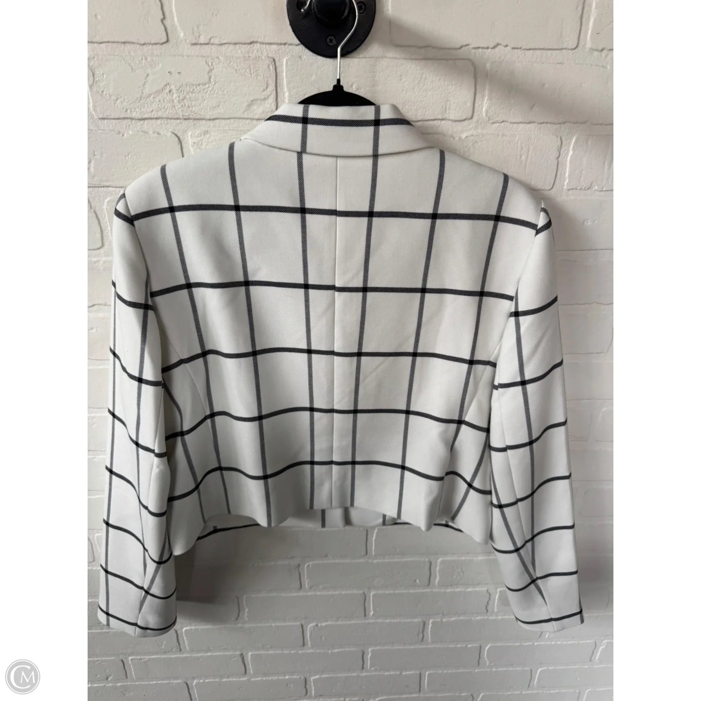 Blazer By Ann Taylor In Black & White, Size: M