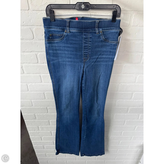 Jeans Boot Cut By Spanx In Blue Denim, Size: 8