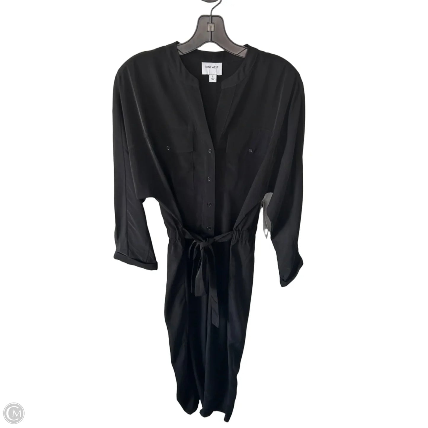 Jumpsuit By Nine West Apparel In Black, Size: L