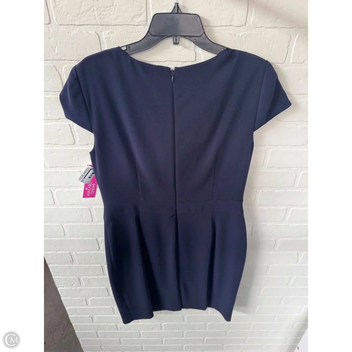 Dress Work By Tahari In Navy, Size: L