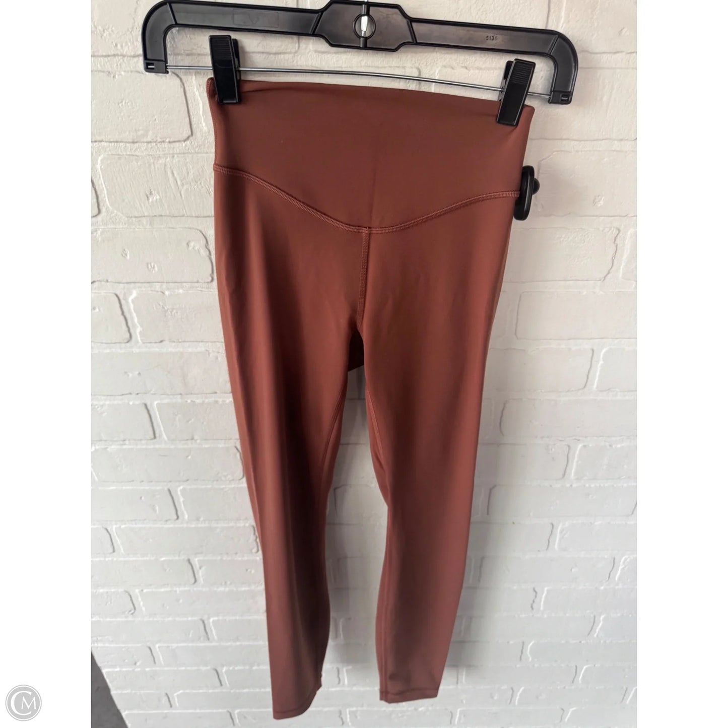 Athletic Leggings By Lululemon In Brown, Size: 2