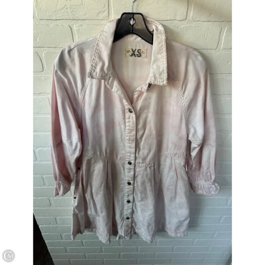 Dress Casual Short By Free People In Pink, Size: Xs