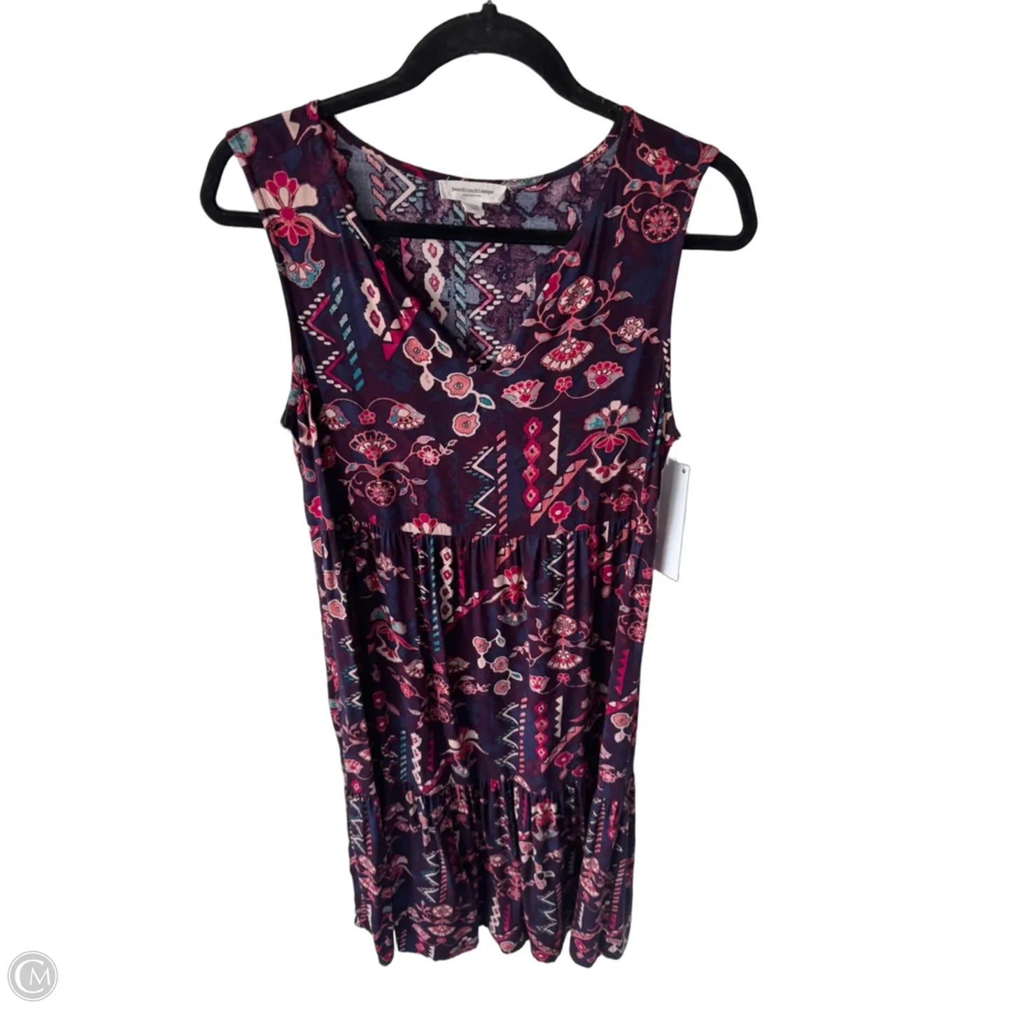 Dress Casual Midi By Beachlunchlounge In Purple, Size: S