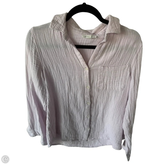 Top Long Sleeve By Beachlunchlounge In Purple, Size: S