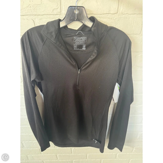 Athletic Top Long Sleeve Collar By Patagonia In Black, Size: M