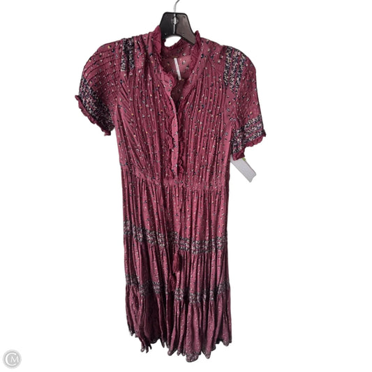 Dress Casual Maxi By Free People In Pink, Size: Xs