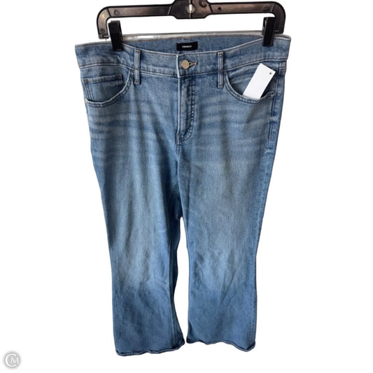 Jeans Flared By Express In Blue Denim, Size: 10