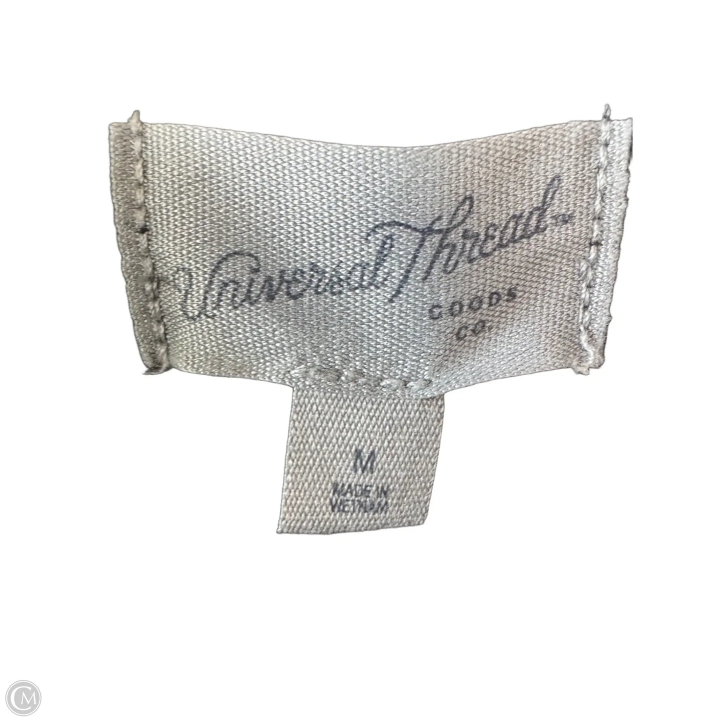 Jacket Denim By Universal Thread In Black Denim, Size: M