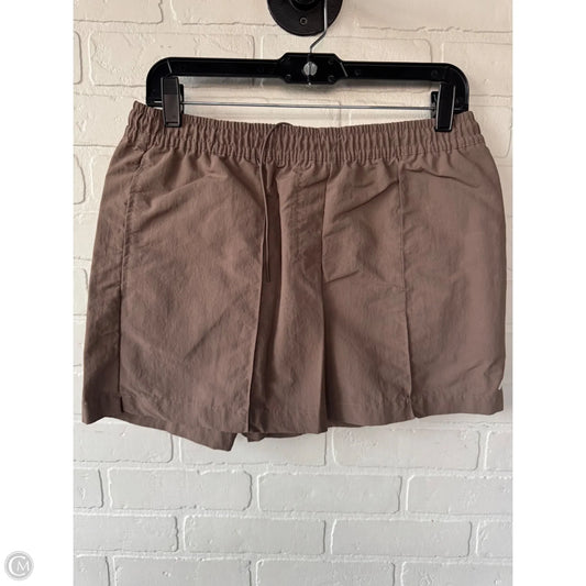 Athletic Shorts By Nike Apparel In Brown, Size: 8