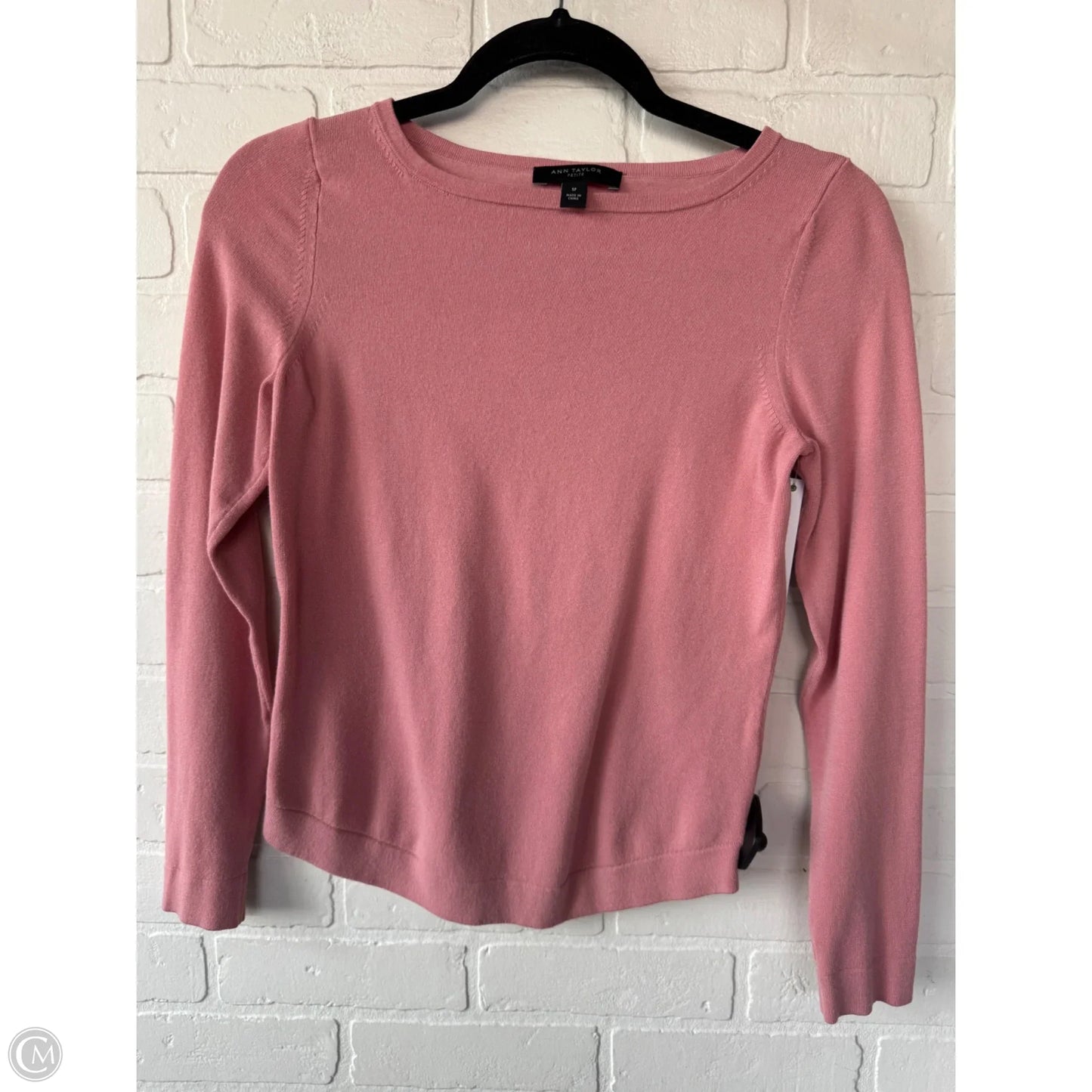 Sweater By Ann Taylor In Pink, Size: Sp