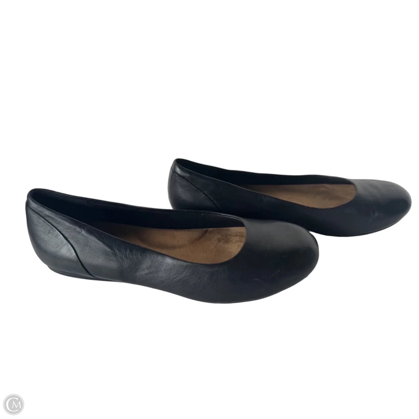 Shoes Flats By Clothes Mentor In Black, Size: 10.5