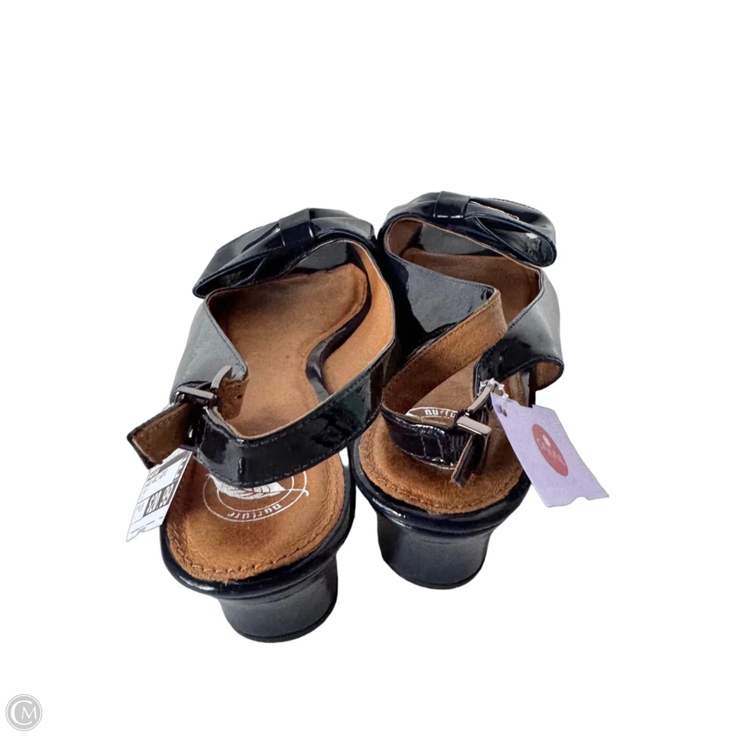 Shoes Heels Wedge By Nurture In Navy, Size: 8.5