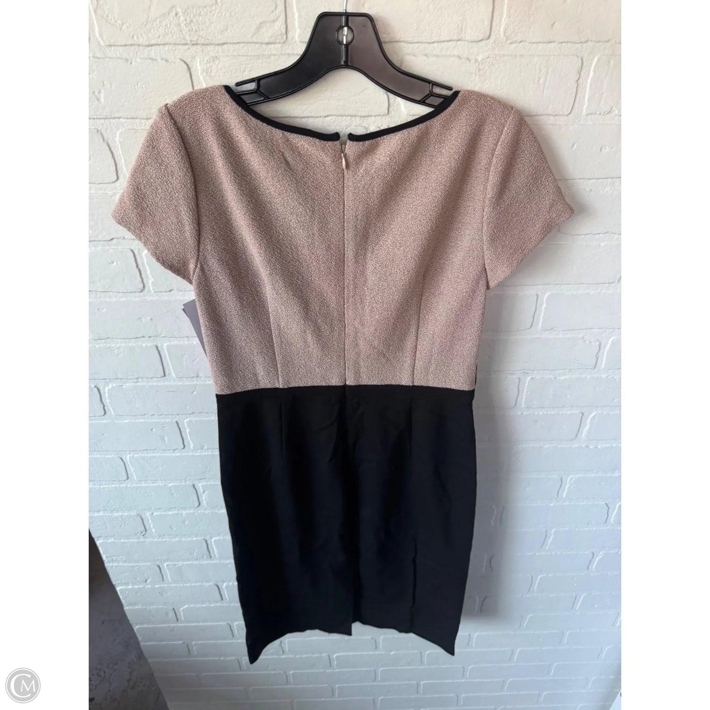 Dress Work By Ann Taylor In Black & Tan, Size: S