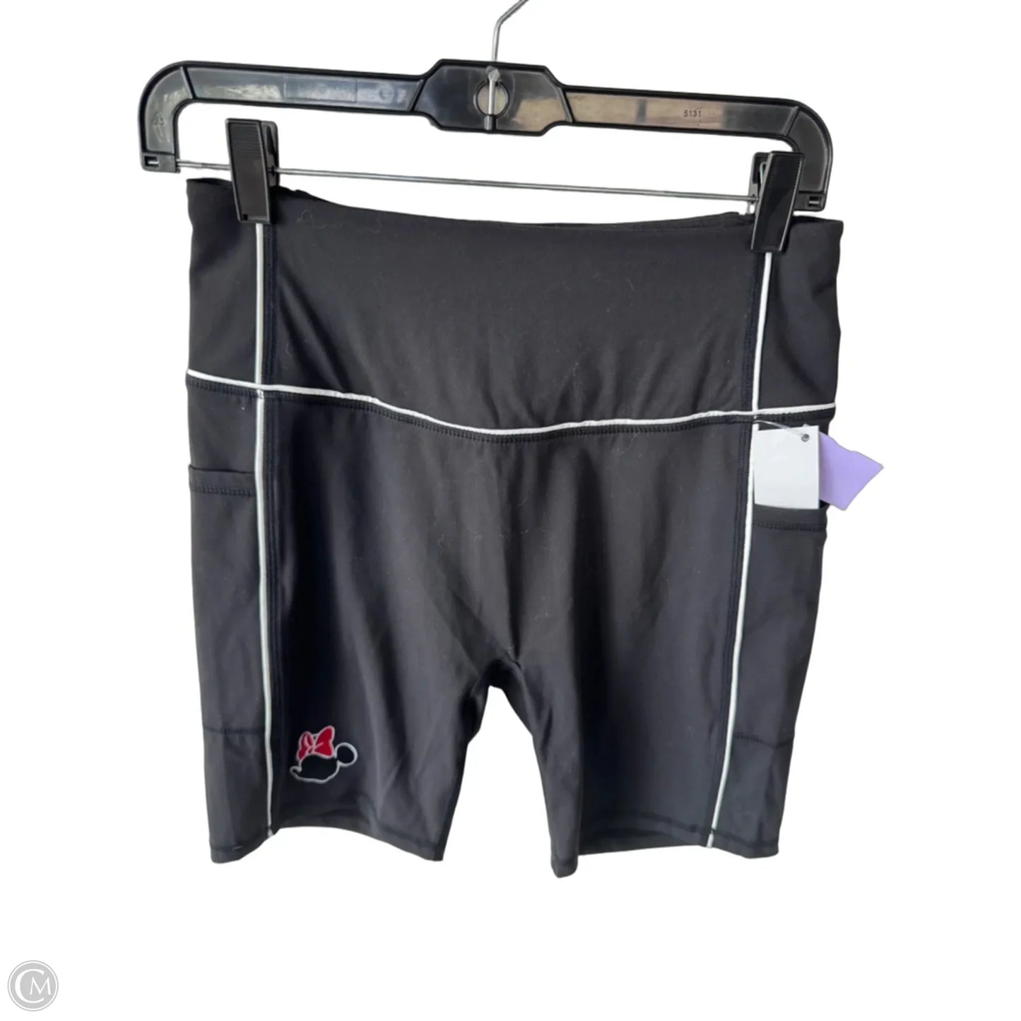 Athletic Shorts By Disney In Black, Size: 8