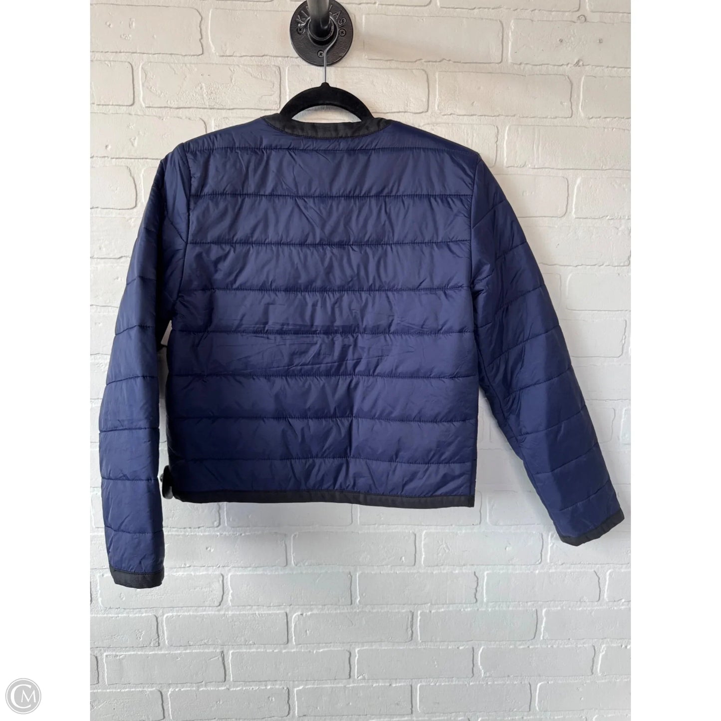 Jacket Puffer & Quilted By Evereve In Blue, Size: Xs