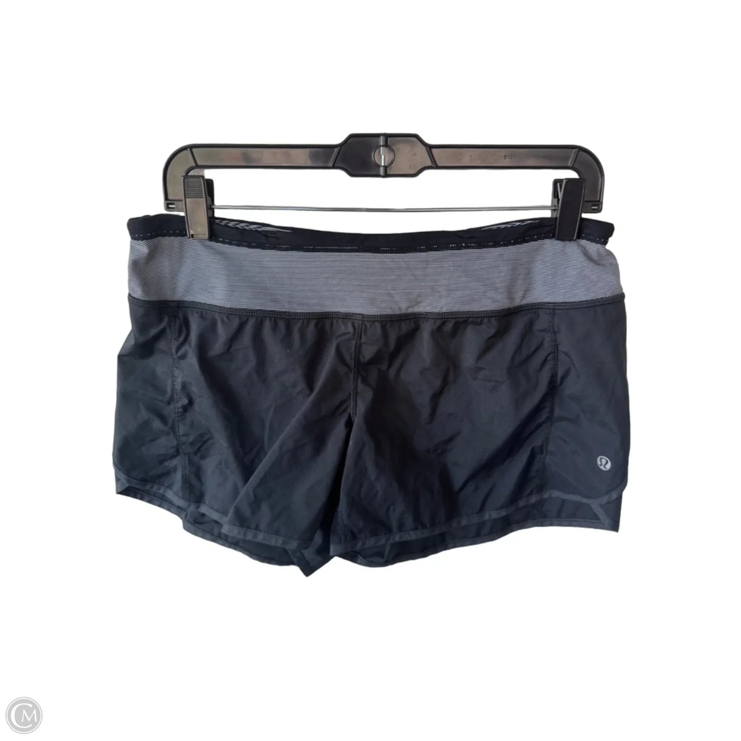 Athletic Shorts By Lululemon In Black, Size: 8