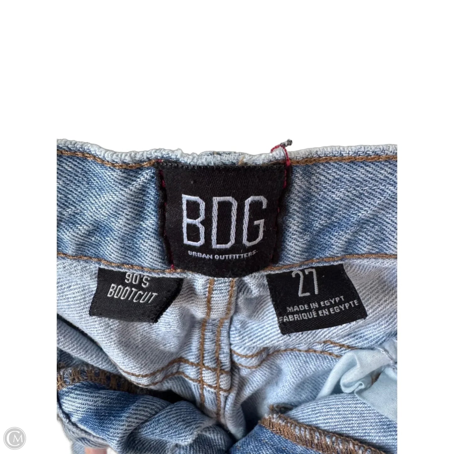 Jeans Boot Cut By Bdg In Blue Denim, Size: 4