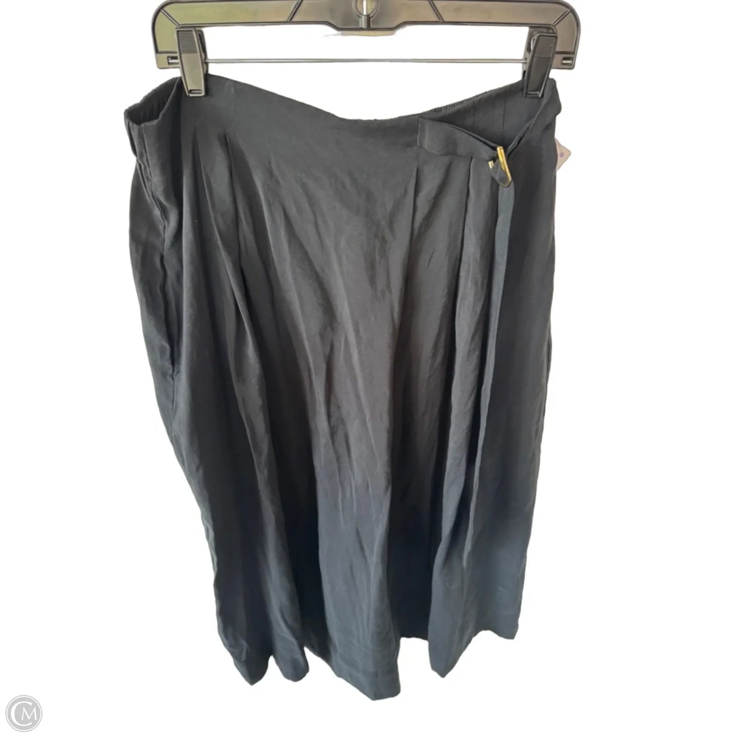 Skirt Midi By Anthropologie In Black, Size: 8