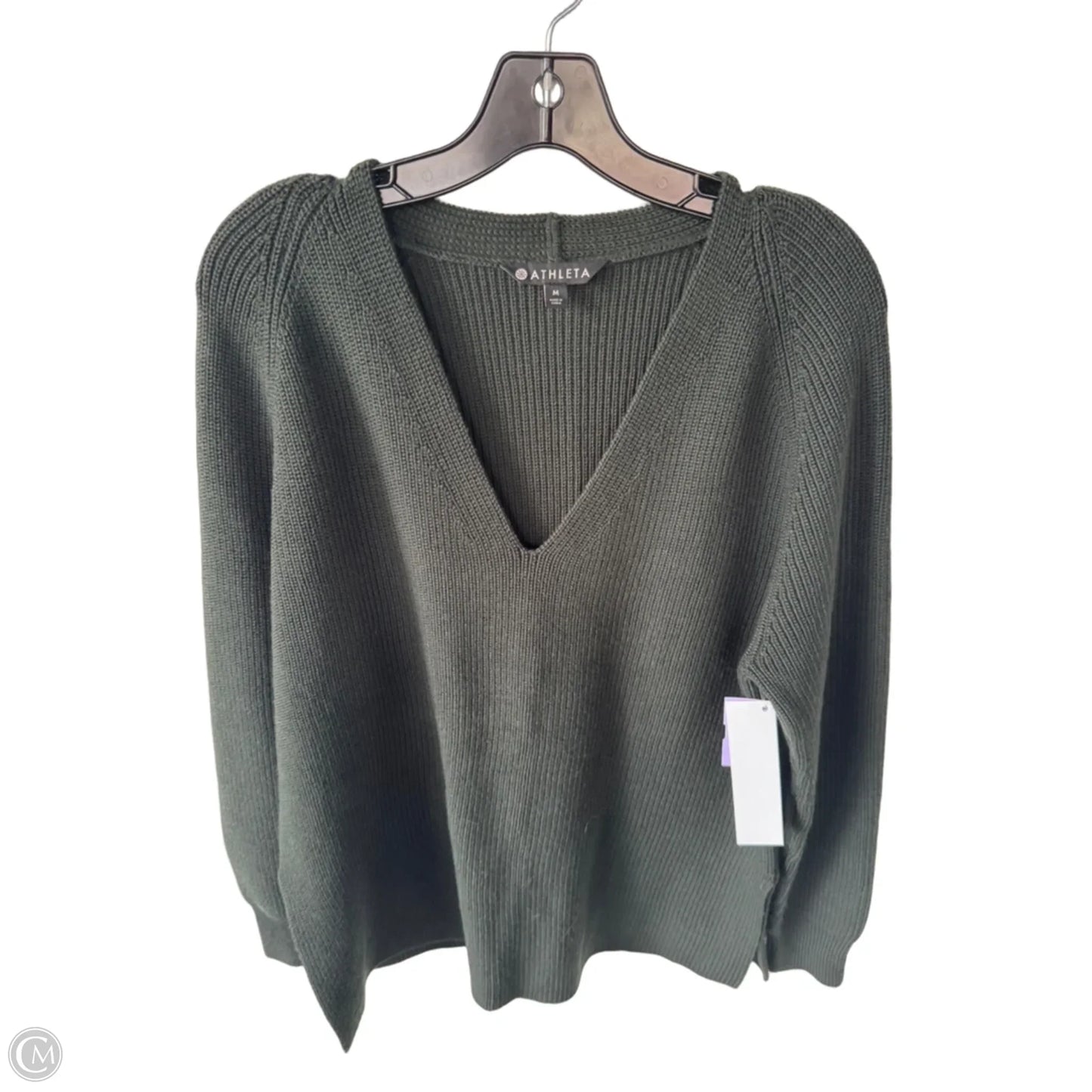 Sweater By Athleta In Green, Size: M
