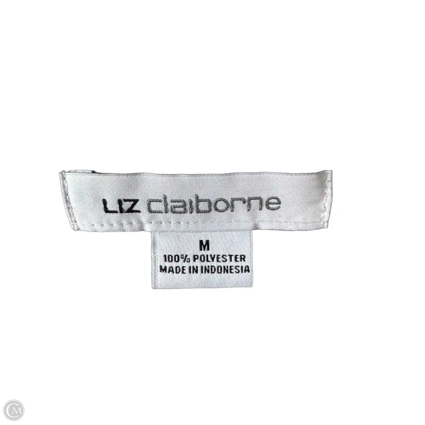 Top Long Sleeve By Liz Claiborne In Grey, Size: M
