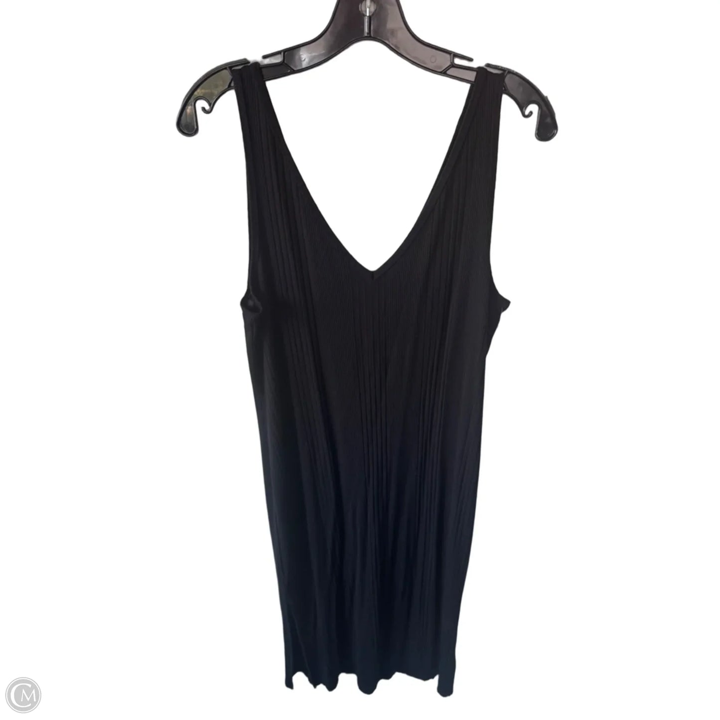 Dress Casual Midi By Banana Republic In Black, Size: L