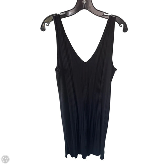 Dress Casual Midi By Banana Republic In Black, Size: L