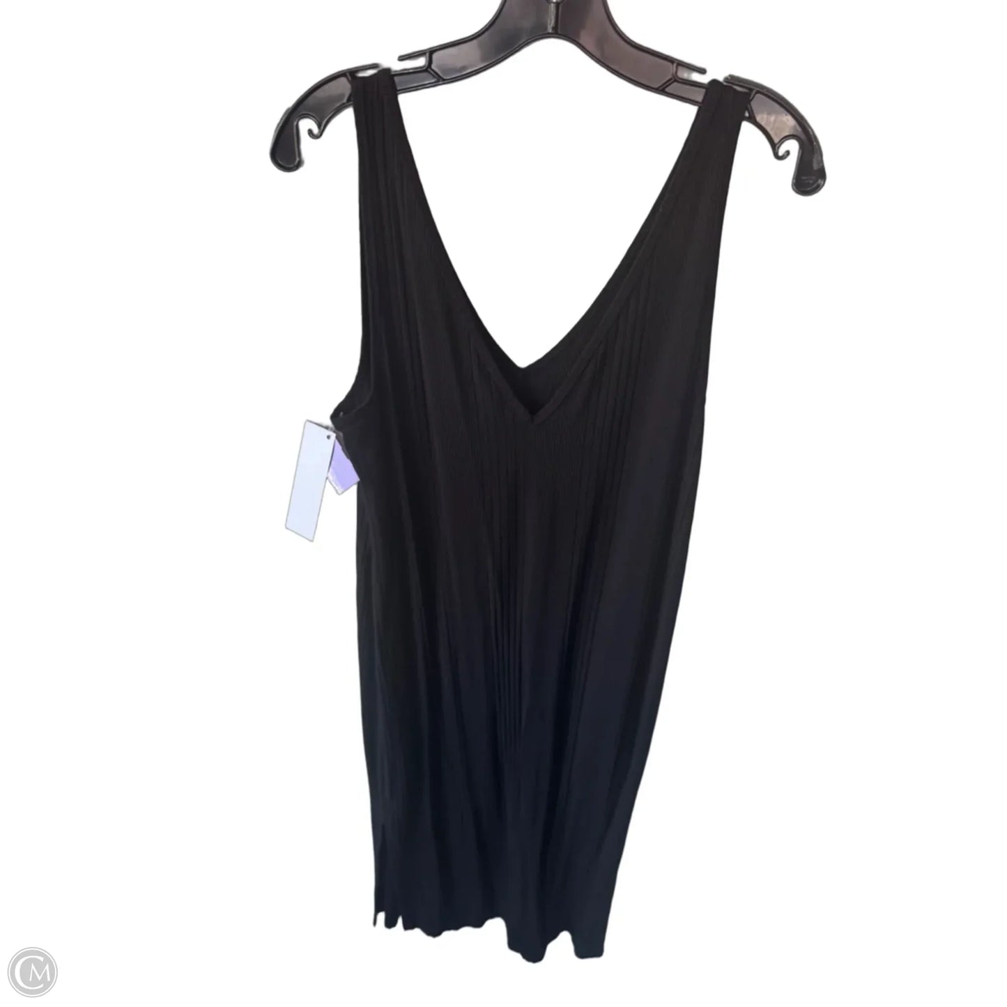 Dress Casual Midi By Banana Republic In Black, Size: L
