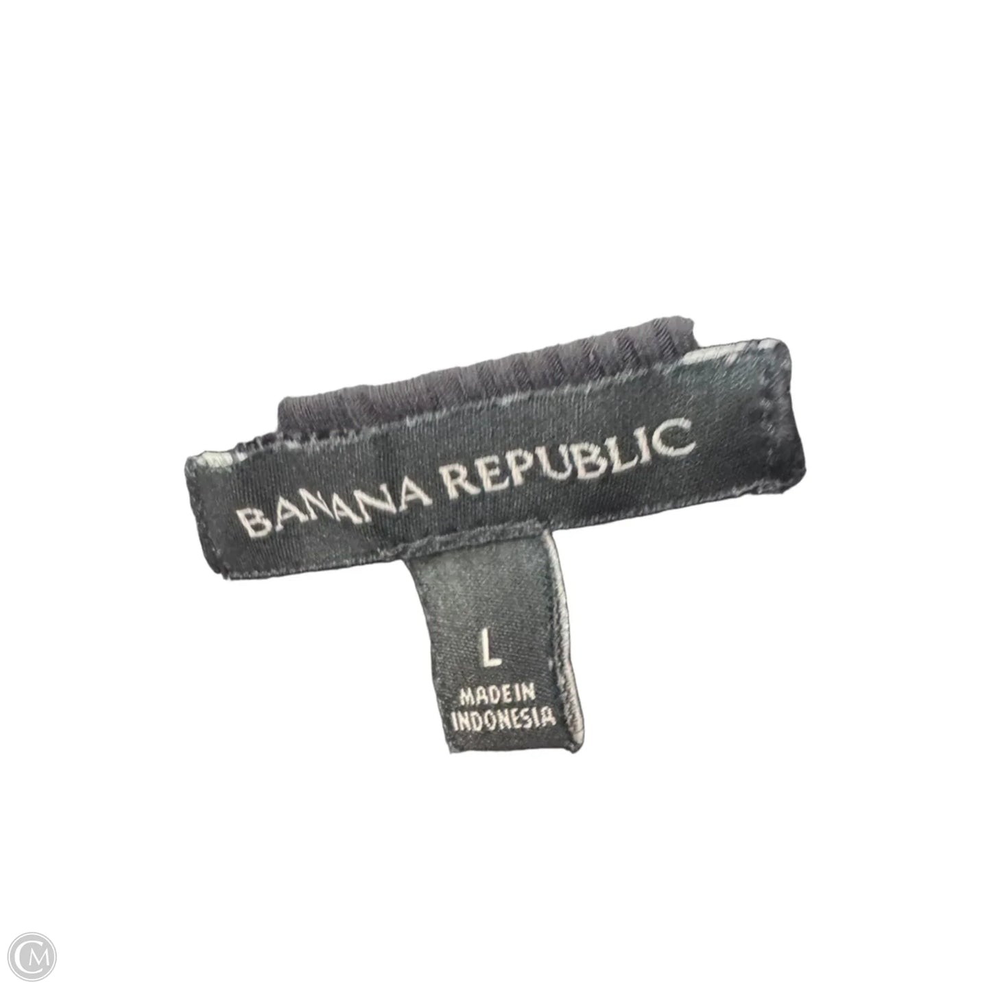 Dress Casual Midi By Banana Republic In Black, Size: L