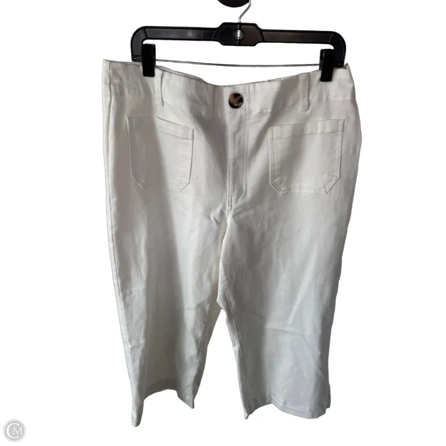 Pants Cropped By Nurture In White, Size: 16