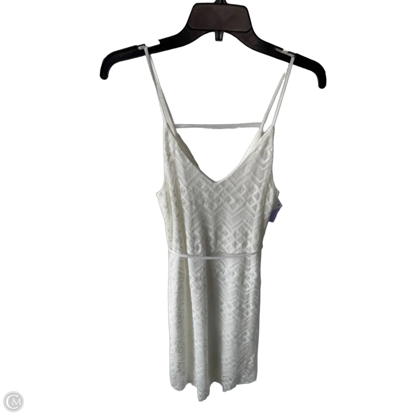 Dress Party Midi By Clothes Mentor In Cream, Size: S