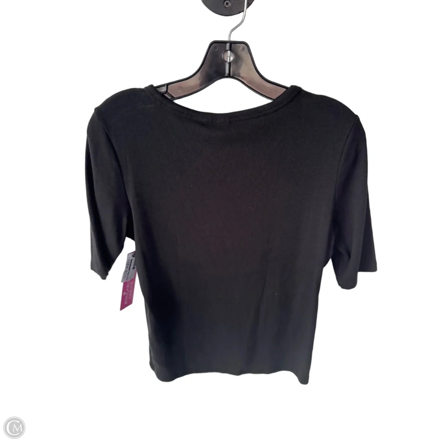 Top Short Sleeve Basic By Rachel Zoe In Black, Size: L
