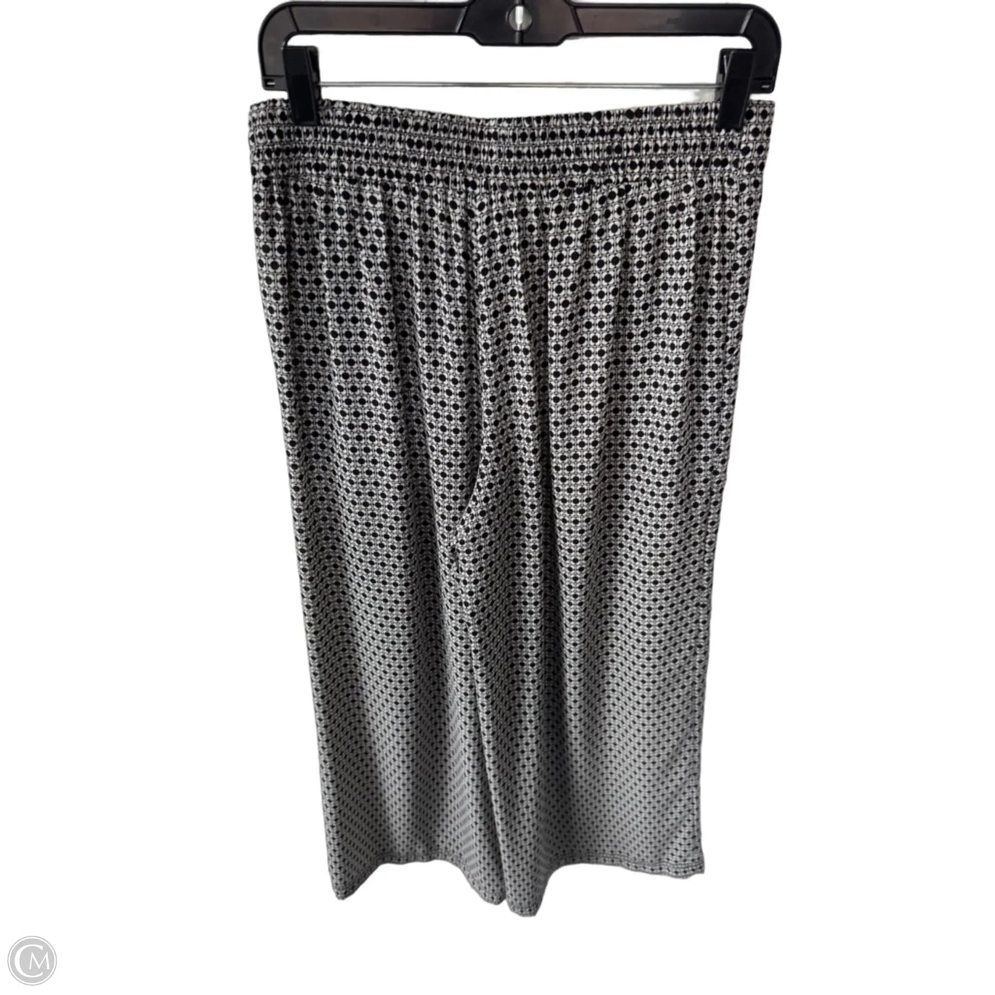 Pants Wide Leg By Max Studio In Black & White, Size: 8