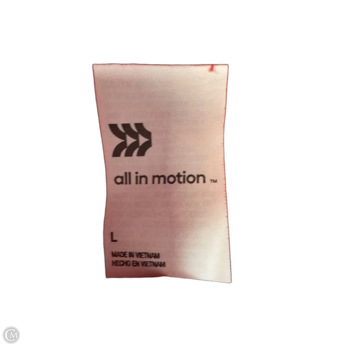 Athletic Sweatshirt Collar By All In Motion In Red, Size: L
