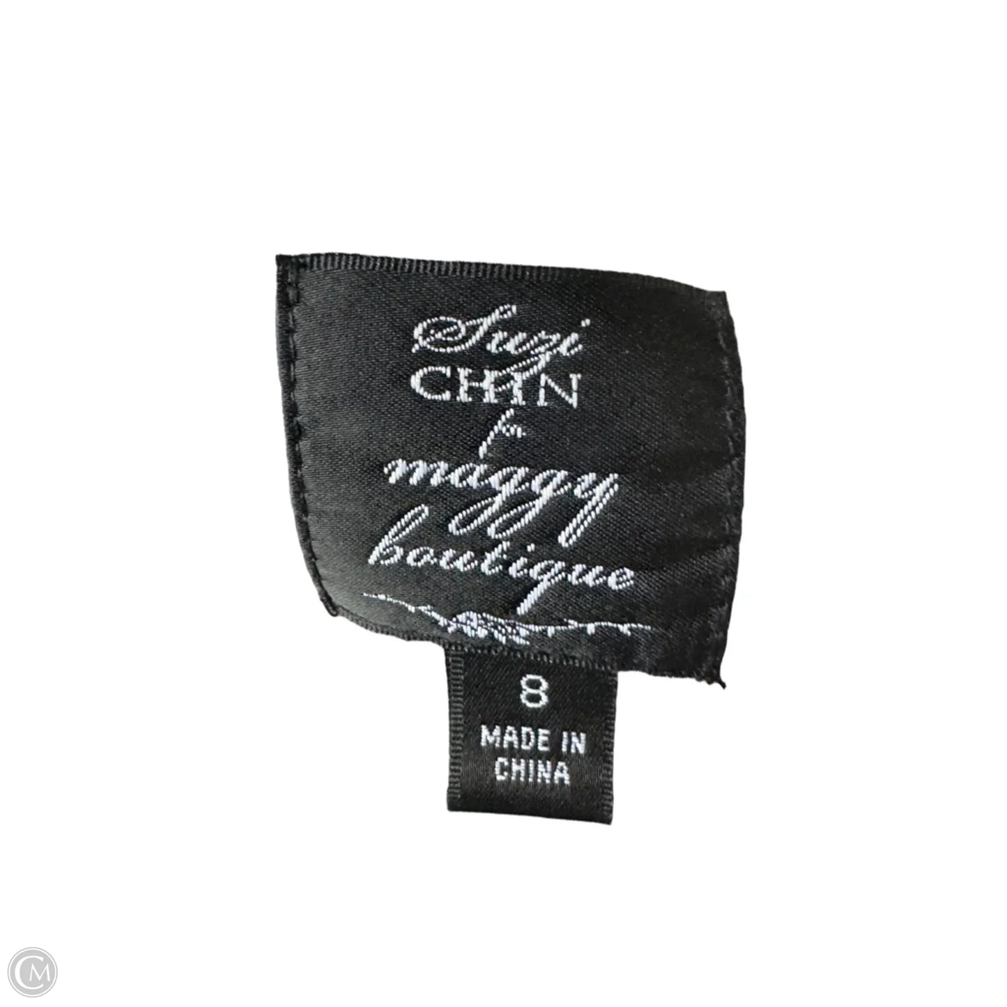 Dress Party Midi By Suzi Chin In Grey, Size: 8