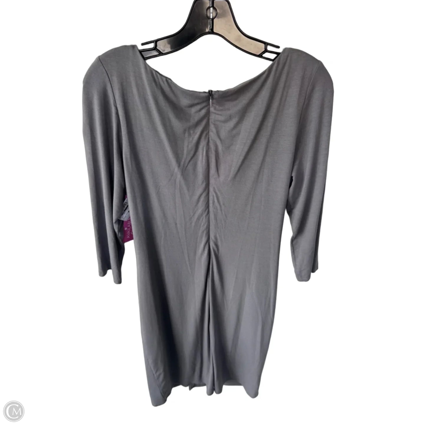 Dress Party Midi By Suzi Chin In Grey, Size: 8
